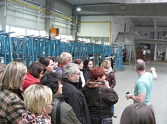 Exkurze ve firmě - VOŠ a SPŠ Žďár nad Sázavou